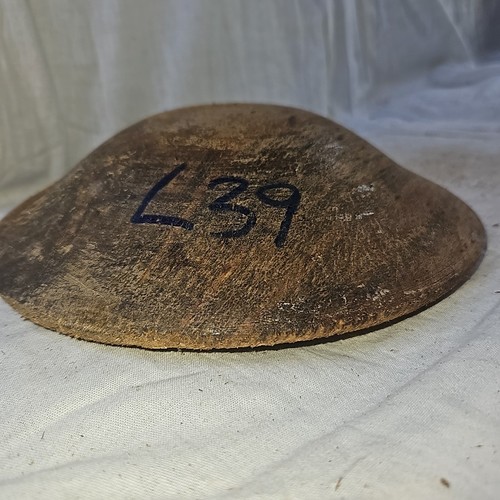 Wooden hat block - millinery,
