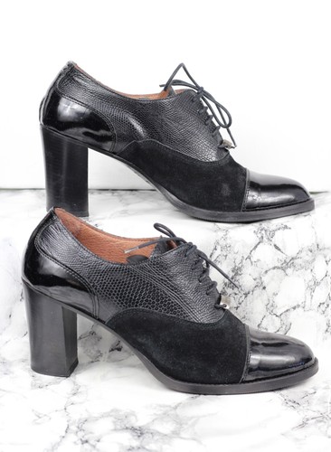 Russell bromley black suede - &,