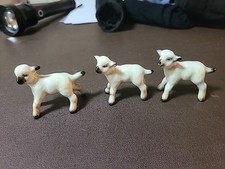 BESWICK ? 3 LAMBS .Two Marked England. One Unmarked
