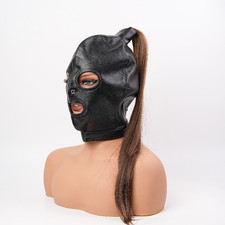 Adult Unisex PU Leather Gimp
