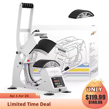 HTVRONT 2 in 1 Hat Heat Press Machine Manual Cap Heat Press Sublimation for cap