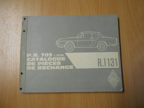 Parts catalogue - , de