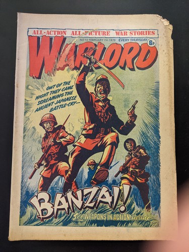Warlord comic february - comic, no