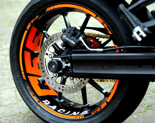 Wheel sticker supermoto - wheel, rims