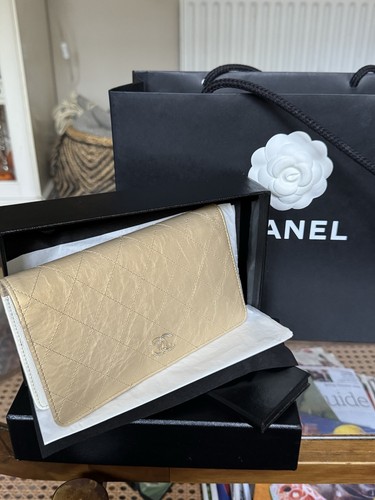 Chanel quilted gold - chanel,
