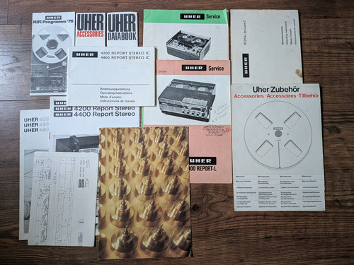Uher report manual - , vintage