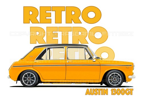 Austin 1300gt shirt - 1300gt, t-shirt.