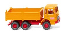 Wiking MAN High Sided Tipper Truck Orange 1967-72 WK067311 HO Gauge