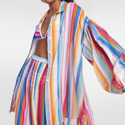 Missoni chevron shirt cover - , up