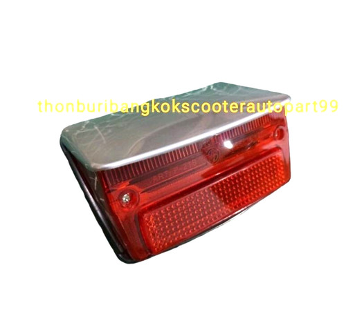 Classic vespa tail red - tail,