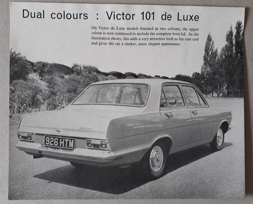 Vauxhall victor 101 luxe - 101, de