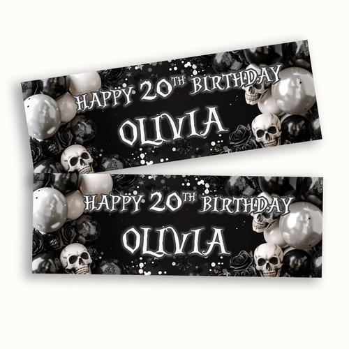 Gothic skulls theme - skulls,