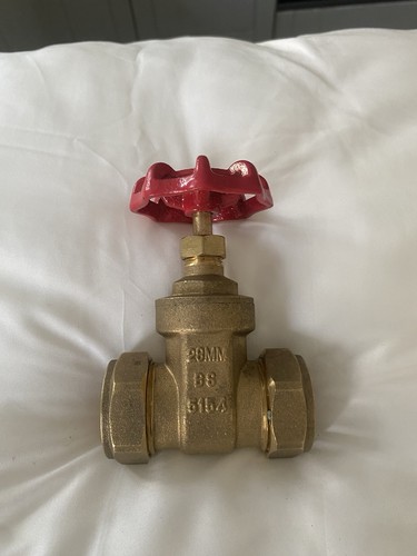 Solid brass 28mm gate - brass,