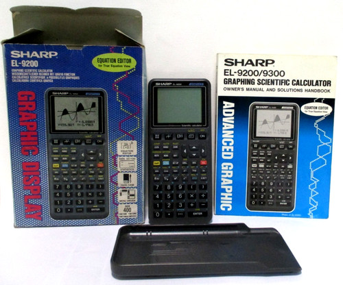 Sharp 9200 scientific - sharp, el-9200