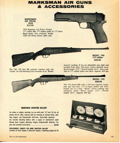 1979 print marksman air - ad, of