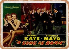 METAL SIGN - Song is Born (1948) 2 - Vintage Look