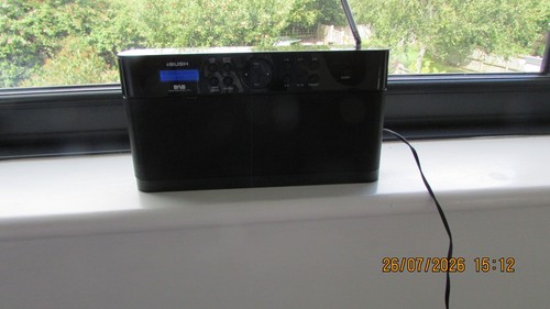 Bush dab portable black - dab/fm,