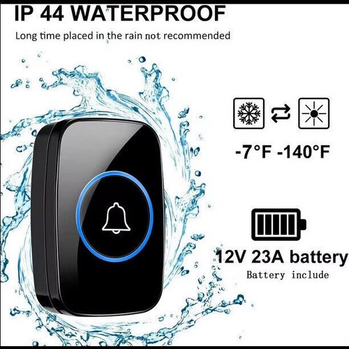 Waterproof wireless door - wireless,