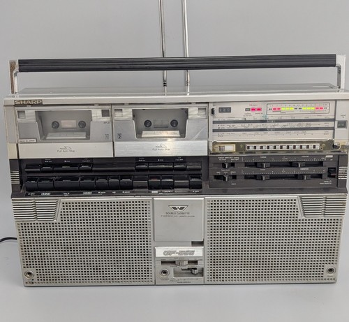 Sharp 555e vintage twin - gf-555e,
