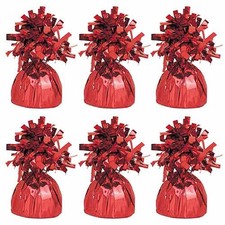 Red Foil Balloon Weights -