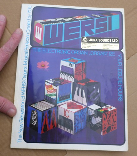 Wersi electric keyboard - keyboard, organ