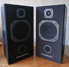 Wharfedale S500 Pair Of Speakers In Black. Excellent Condition.