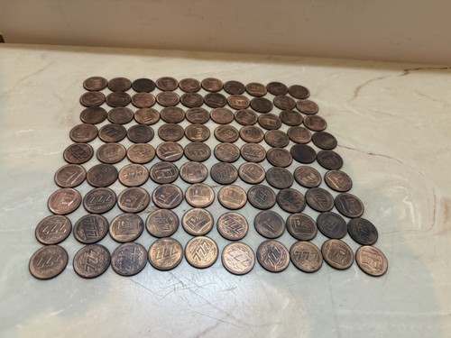 Vintage slot machine - slot, copper