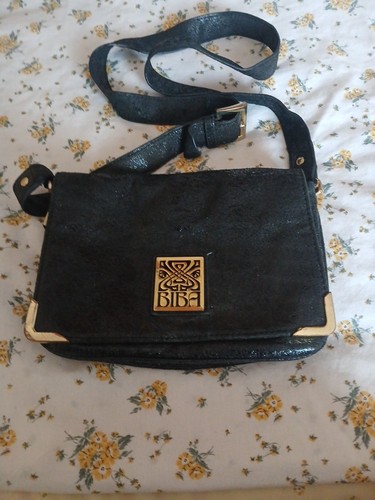 Biba leather shiny crackle - leather,