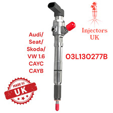 AUDI VW SKODA SEAT 1.6 TDI CAYC CAYB  INJECTOR  03L130277B