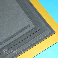 Foam Sheet Sponge Rubber Grey Extra Sticky Self Adhesive & Plain Gaskets Seals