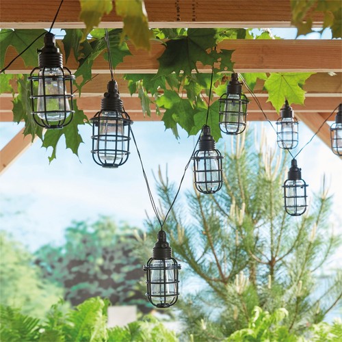 Solar string light hanging - string,
