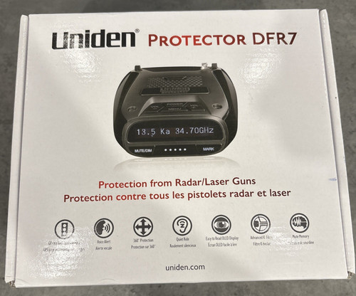 Uniden protector dfr7 radar - uniden,