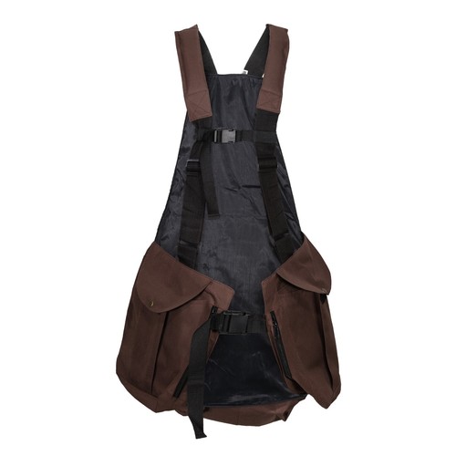 Gundog dog training vest brown - vest,