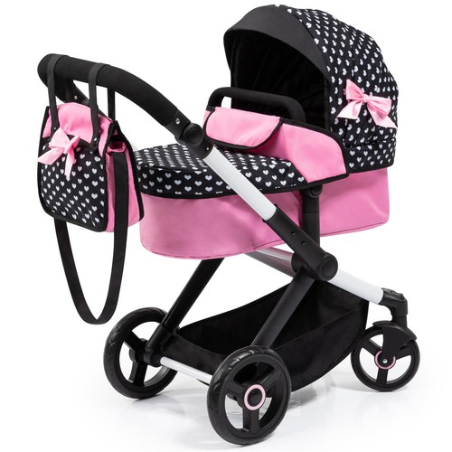 Bayer xeo doll pram black - xeo,