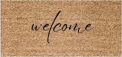 Welcome coir mats - coir, front