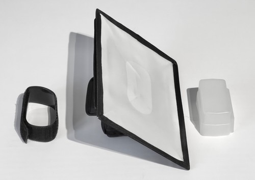 Soft box flash diffuser and - box,