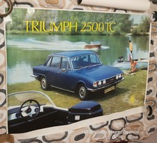 British Leyland Triumph 2500 TC  1500 TC Showroom Dealership  Posters 100 X 70