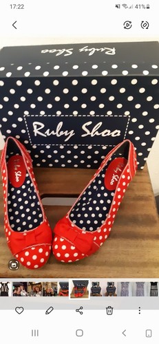 Ruby shoo hayley red spot - shoo,