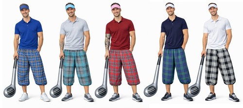 Adults tartan wacky tee - wacky,