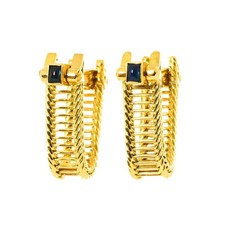 Cartier Sapphire Cuff links