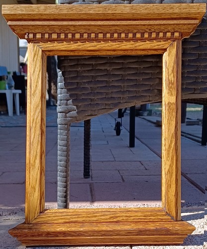 Italian tabernacle oak picture - tabernacle,