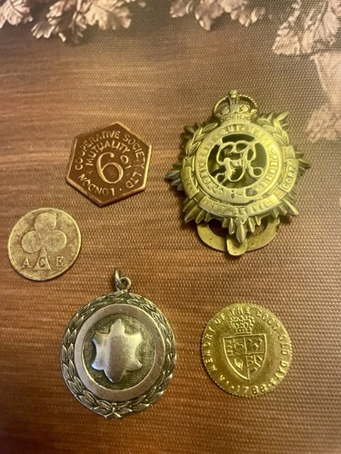 Job lot tokens - &, military