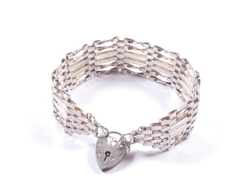 Vintage fancy gate bracelet - gate,
