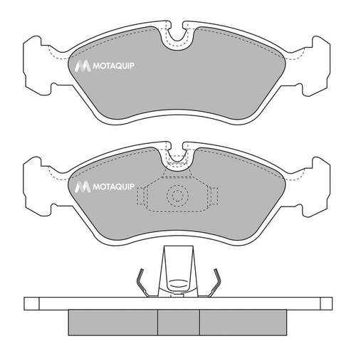Brake pads set - pads,