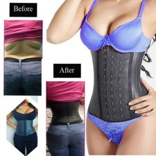 UK LATEX Waist Trainer Cincher