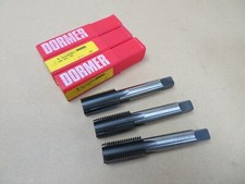 NEW Dormer E536 1" x 10 BSF HSS Taper Second & Plug Hand Tap Set 