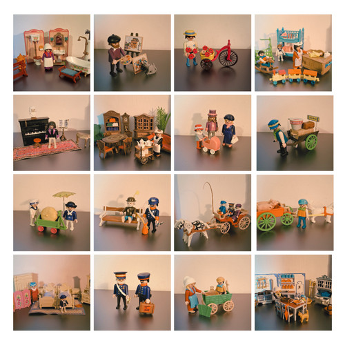Playmobil victorian sets - victorian,