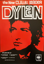 Bob Dylan poster - Subterranean Homesick Blues on Columbia records 1965 A2 repro