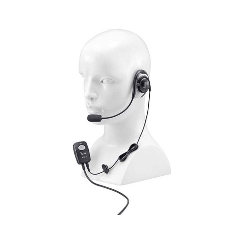 Icom headset with - with, boom