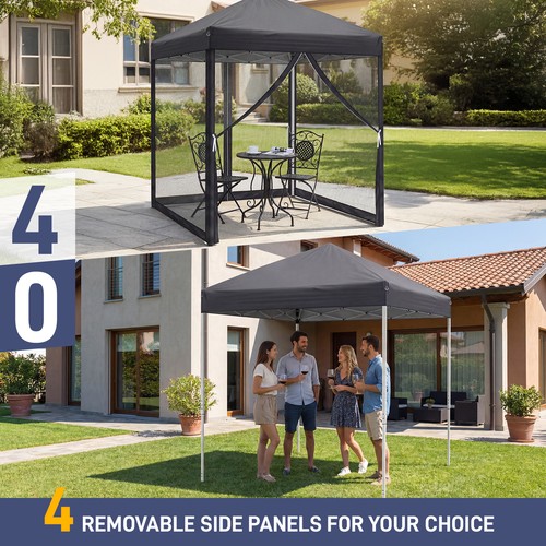2x2m garden pop tent gazebo - 2x2m,